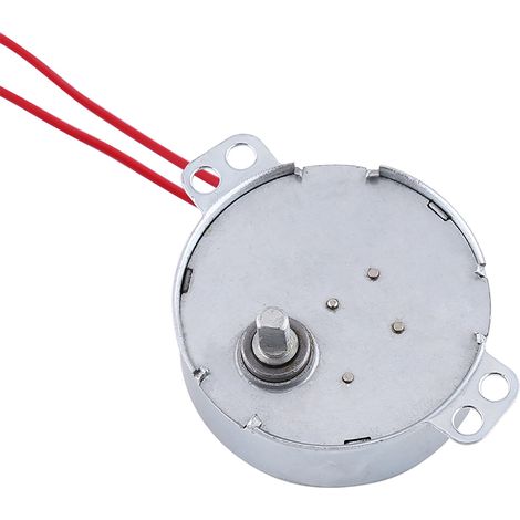 1 moteur de retournement d'œufs rotatif CW/CCW pour incubateur avec connecteur (110 V) (1/4)