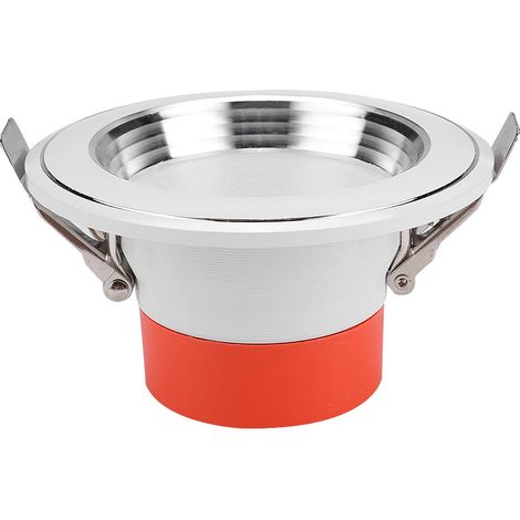 Plafonnier LED Encastrable 5W AC85-265V Aluminium Blanc Pour Salon Couloir Salle De Bain Garage (1/5)