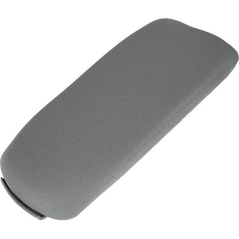 Reposabrazos Audi A4 B7 04-08 con botón y tapicería. Juego de tela gris con bisagras gruesas. (1/2)