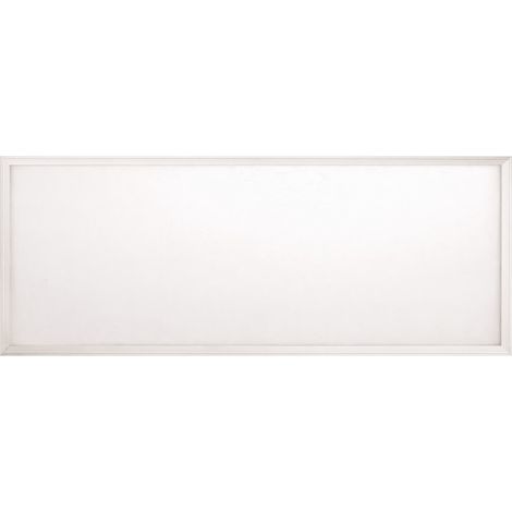 Panneau LED rectangulaire encastré Zelek Eco Amstrong 72W 6900lm IP44 120x60x1.2cm 4000K Blanc 30000H SECOM