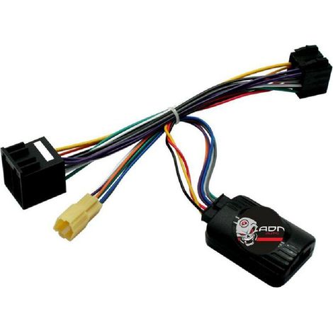 Interface Commande au volant DC1P compatible avec Dacia Duster Sandero 10-12 Mini-ISO Pioneer