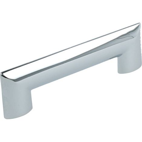 Möbelgriff Kommodengriff Chrom glänzend Lochabstand 64mm Designgriff aus Metall (1/4)