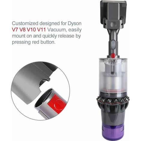 Convient pour le nettoyage des animaux à poils longs avec les aspirateurs Dyson V6, V7 et V8. Brosse/embout + tête de brosse (pour animaux à poils longs).