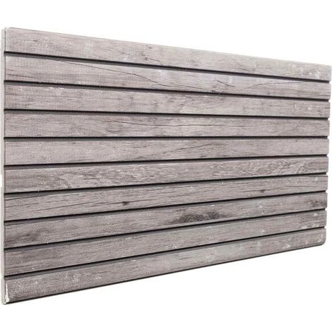 Panneau mural en 10 pièces, gris, 100 x 50 cm, mousse EPS