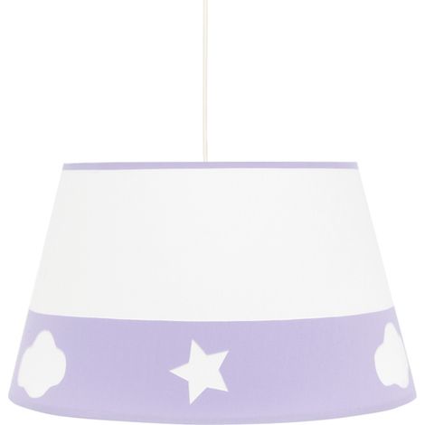 Lampara Colgante Galaxia 1xe27 Lila de FABRILAMP. (1/2)