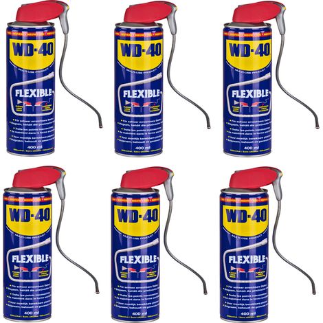 WD-40 Vielzweckspray Flexible 6er Set je 400ml Multifunktionsöl Schmiermittel (1/4)