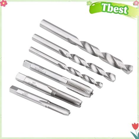 Tbest outil de réparation de filetage Kit d'outils de Réparation de Filetage 88 Pièces M6 M8 M10 Ensemble d'inserts auto nettoyage (1/5)
