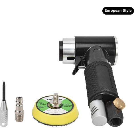 Ponceuse pneumatique excentrique 2-en-1 polisseuse 12000 tr/min 0.6-0.8 MPa YC-2614 style européen (1/5)