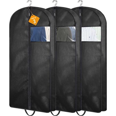 Teli protettivi per abbigliamento, abiti, dispositivi medici, per la casa e per il viaggio, in materiale AirTech, 110 cm - Set di 3 pezzi (1/5)