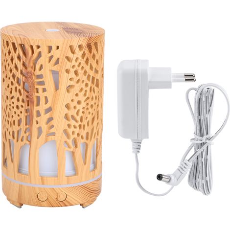 Diffuseur d'air parfumé silencieux 200ml pour bureau, mini purificateur d'humidité domestique, prise UE 100-240V (1/5)