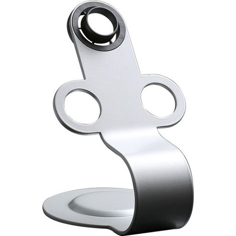 Magnetic holder for hair dryer nozzle storage (hair dryer not included) (1/5)