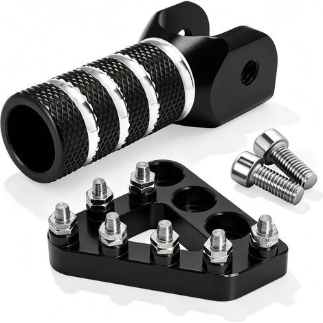 Embout Pedale de Frein Arrière + Embout Selecteur Vitesse Moto,Kit Pedale Frein Selecteur Vitesse Pedale Moto pour 125-530 SX EXC XCF XC XCW SXF SMR 690SMCR 690ENDURO SUPERMOTOR-Noir (1/5)