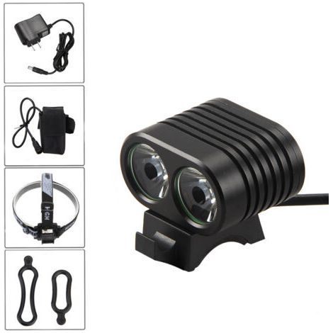 LED Headlamp, USB Rechargeable Head Torch with Motion Sensor, Camping, Reading, Hiking, Cycling (1/5)