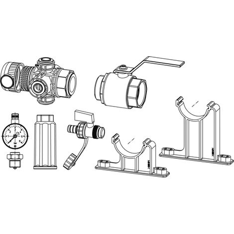 Grundpaket Solekreisverteiler Typ WSZ GP - 50900101292 von Weishaupt