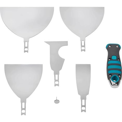 Kit de 5 spatules professionnel et manche Versatility BIHUI