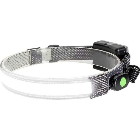 Linterna frontal, campo de visión amplio único, 1800 lúmenes, 26 luces LED más grandes y brillantes, diadema elástica duradera y súper brillante, para acampar, hacer senderismo, andar en