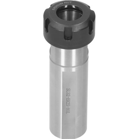 Porte-pince de serrage, tige d'extension à tige droite, outil de taraudage pour tour CNC SL32‑ER25‑80L (1/5)