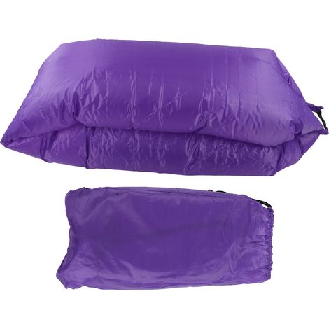 Canapé Gonflable Pliable pour Extérieur, Voyage et Camping - Lit de Repos Portable (1/5)