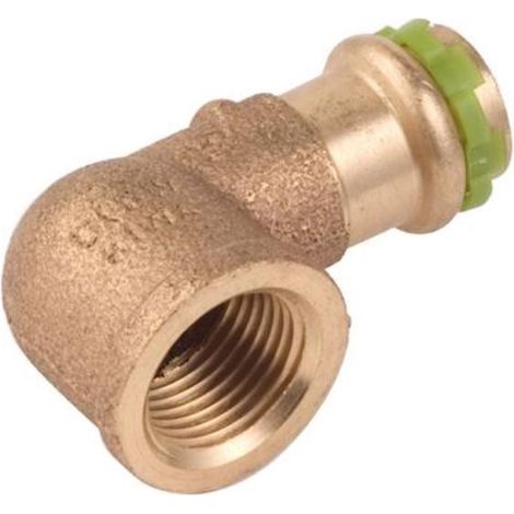 Aalberts Ips Curva ottone 90° Sudopress durevole