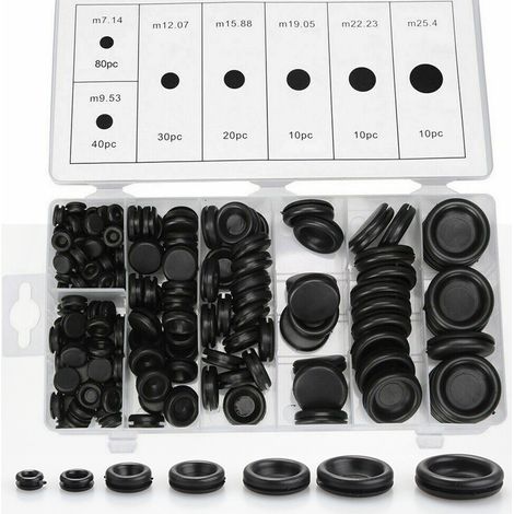 200x Stopfen Sortiment Gummistopfen Set Karosseriestopfen PKW (1/5)