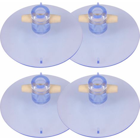 Green Mobility-Ensemble de 4 ventouses de rechange pour hamaavefenetre pour chat,modele:Ensemble de ventouses transparentes (1/5)