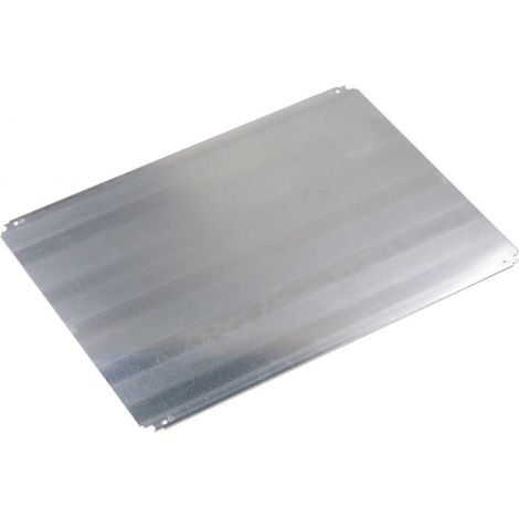 Placa de montaje de acero NSYMM86 de 750x550 mm