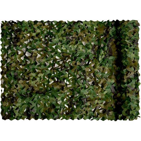 Tarnnetz Camouflage Netz Jagd Tarnung Dekoration Sonnenschutz 1.5×12 M Woodland (1/3)