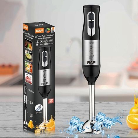 Mélangeur Électrique - 700 W - 4 Lames Acier Inoxydable - Pour Jus Aliments Bébé Glace - Blanc - 1 Pièce (1/5)