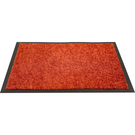 Paillasson absorbant PACIFIC lavable en machine 40x60cm Marron (1/5)