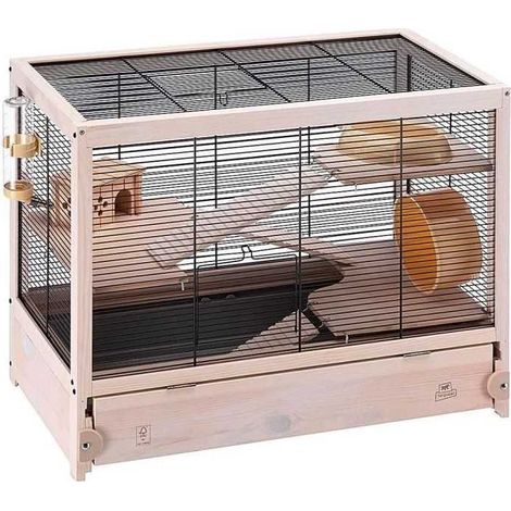 Cage pour hamster - FERPLAST - HAMSTERVILLE - Bois