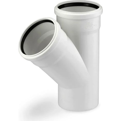 REHAU RAUPIANO PLUS Einfachabzweig DN 110/110, 45 Grad, 11229841001