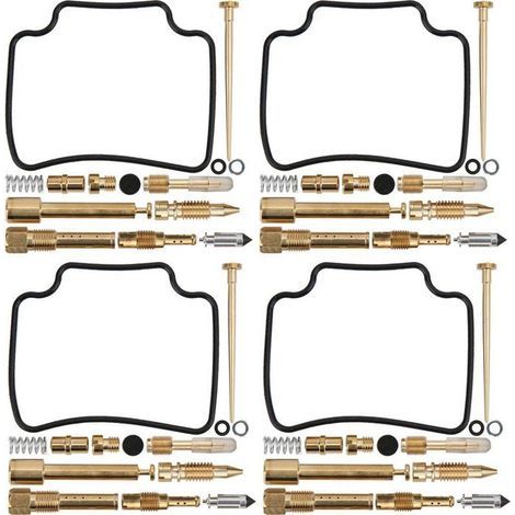 BelleRise – 4-teiliges Vergaser-Reparaturset – Für Honda CB750 RC42 1992–2008 – Langlebige Dichtungen – Motorreparatur (1/5)