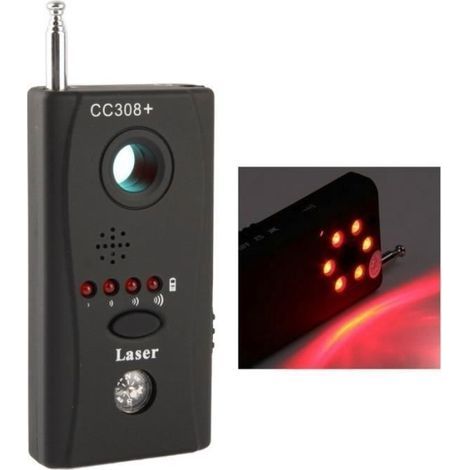 10 pezzi CC308 Rilevatore di segnale video radio Multi-rilevatore Full Range All-Round Telecamera nascosta IP Obiettivo GSM RF Multi-sistema (1/4)