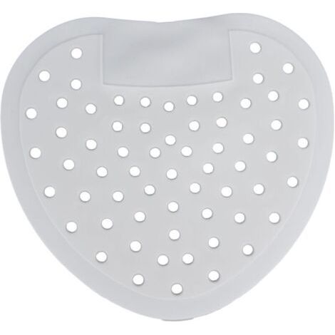 Désodorisant pour urinoir, grand trou, anti-éclaboussures, tapis parfumé pour salle de bains, toilettes, blanc (1/4)