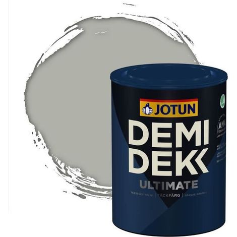 Peinture Bois - DEMI DEKK ULTIMATE - Lasure Opaque Satinée - RAL 7038 - 0,75L (1/2)