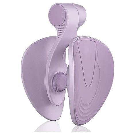 Hip Trainer Beckenbodenmuskeltrainer, Trainingsgerät für Weibliches Gesäß, Postpartum Korrektur Werkzeug für Gesäß Beinarm Brust ​Arm und Beintrainer (Stärke 12kg, Lila)