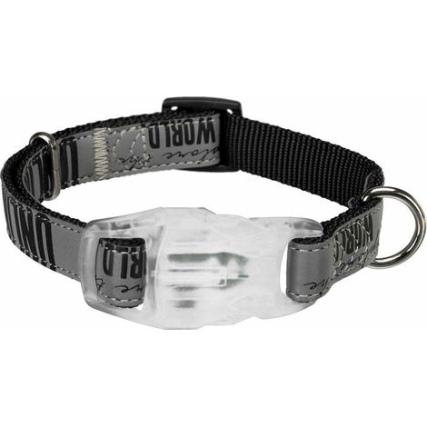 Collar LED para Mascotas Trixie Explore USB Negro S/M 30-45 cm (1/5)
