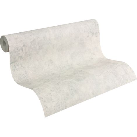 Papier peint Trompe l'oeil Gris Wood'N Stone 2 A.S. Création (1/5)