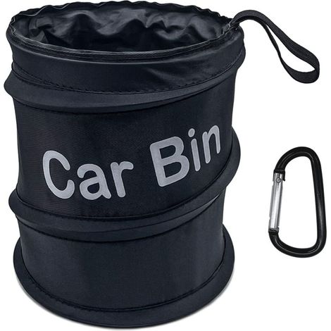 Poubelle de voiture portable, sac poubelle de voiture pliable, poubelle de voiture pliable pour voiture, camion, SUV, minivan (1/5)