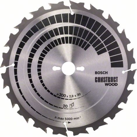 Lama per sega circolare Bosch PRO Wood 300 x 2,8 x 30 mm - 2608640700