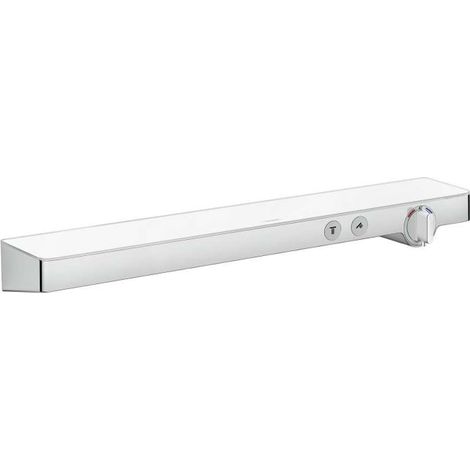 Hansgrohe ShowerTablet Select - Mitigeur thermostatique 700 pour 2 sorties, blanc/chrome 13184400 (1/5)