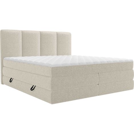 Cama continental ComfiDream Caelion, Onega 14, Continental, Doble, 180x200, Tapiz, Somieres, 190x211x117cm (1/5)