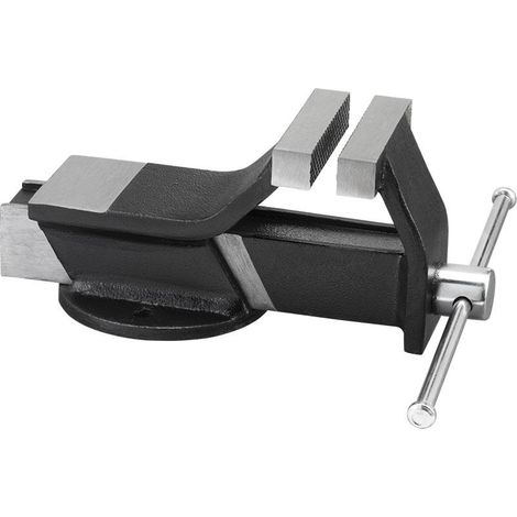 Schraubstock 80 mm aus Stahl Fervi 0145/80