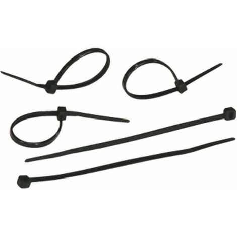 Colliers de serrage plastique 550 x 8 mm (Lot de 50)
