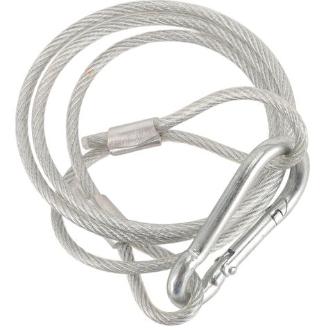 Câble de sécurité pour éclairage de scène, fil de sécurité en acier inoxydable, accessoires pour caméra de porte de garage à bagages E04 (5 kg) (1/5)