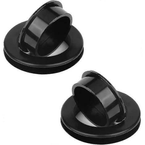 2 jeux de protections en silicone pour trous de parasol, accessoires pour support de parasol (transparent) (1/5)
