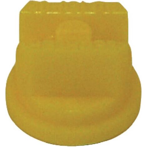 Tobera est谩ndar doble chorro plano AD 120掳 02 amarillo pl谩stico Lechler LECHLER AD12002POM