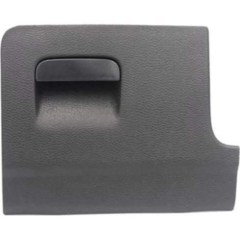Vano portaoggetti nero lato guidatore (guida a sinistra) per veicoli EOS, Golf, Jetta e Scirocco, utilizzabile come vano portaoggetti/cestino dei rifiuti. Codici articolo: 1K1857919D, 1K1 857 919D