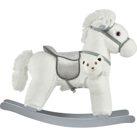 Cheval à bascule avec sons et ourson inclus pour enfants de 18 à 36 mois (1/5)