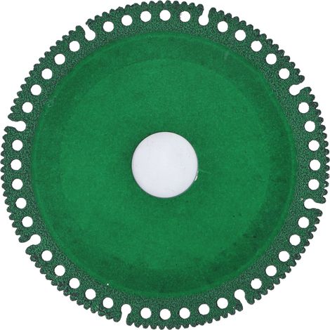 Lame de scie pour meuleuse d'angle de 100 mm, haute dureté et résistante à la chaleur, idéale pour la découpe de carrelage et de verre.